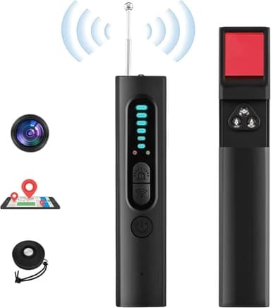 NEOSIGN Hidden Camera Detector, Anti-Spy Camera Finder RF Signal & WiFi Scanner Hidden Devices Detector for GPS Trackers,5 Levels Sensitivity 4 Modes,Signal Scanner for Hotels,Car, Office, Travel