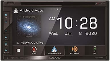 Kenwood DNX697S 6.8 Inch Navigation DVD Receiver with Bluetooth & HD Radio (Renewed)