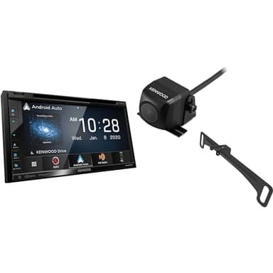 Kenwood Excelon DNX697S 6.8" Clear Resistive Touch Panel Navigation DVD Receiver with Bluetooth & HD Radio | Garmin Navigation | Plus KENWOOD CMOS-230LP Universal Backup Camera