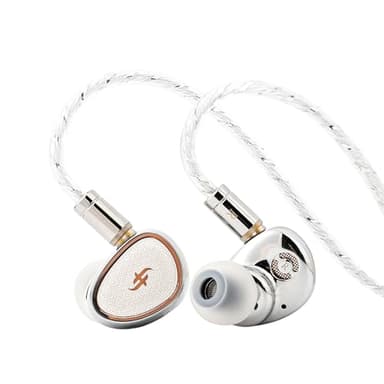 Linsoul SIMGOT EA1000 Fermat 10mm Dynamic Driver in Ear Monitor, HiFi in Ear Earphone IEM, Wired Gaming Earbud, with Silver-Plated OFC Cable for Musician Audiophile