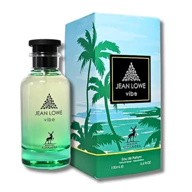 Maison Alhambra Jean Lowe Vibe – Citrus, Fruity, Aromatic, Woody – Eau de Parfum Spray for Unisex, 3.4 Ounce / 100 ml