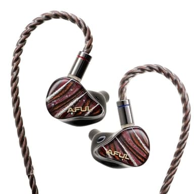 HiFiGo AFUL Performer 8S in-Ear Monitors, 8-Driver Professional IEM with Tunable Bass & Impedance, Gaming Earbuds with 0.78mm Detachable Cable, Hi-Res Audio Earphones for Audiophiles(3.5mm Jack)