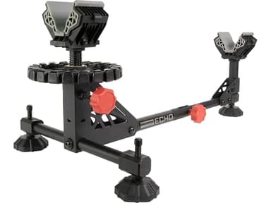 BIRCHWOOD CASEY Echo Durable Adjustable Rifle Shooting Rest with Steel Frame Design & Non-slip Rubber Stock Rest