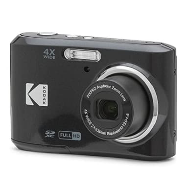 Kodak PIXPRO FZ45 Digital Camera, 16MP Point & Shoot with 4X Optical Zoom, 27mm Wide Angle, 2.7 Inch LCD, 1080p Video, Black